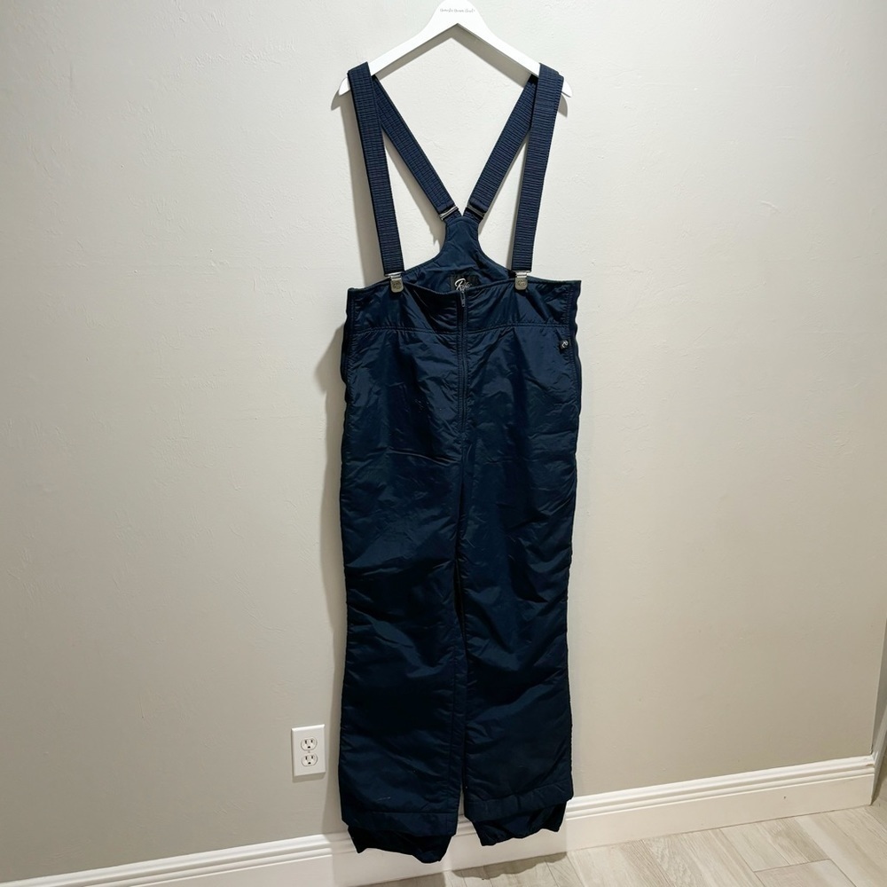 Vtg ROFFE Men’s Blue Snow Bib Pants Overalls Snowboarding Outdoors XL?
